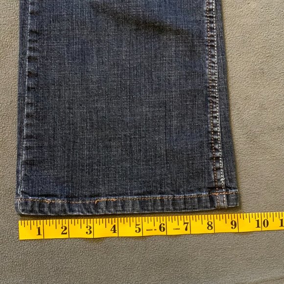 Riders By Lee Womens Blue Denim Medium Wash Jeans - Picture 5 of 6